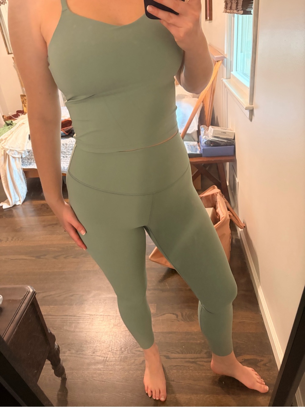 All in Motion High-Waist Active Legging SET - Sage Green